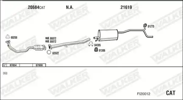 WALKER FI20012