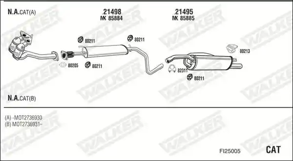 WALKER FI25005