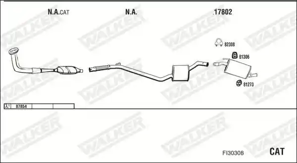 WALKER FI30308