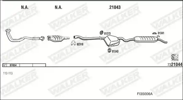 WALKER FI35006A