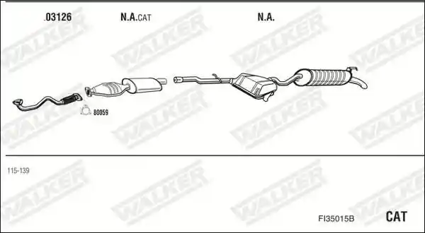 WALKER FI35015B