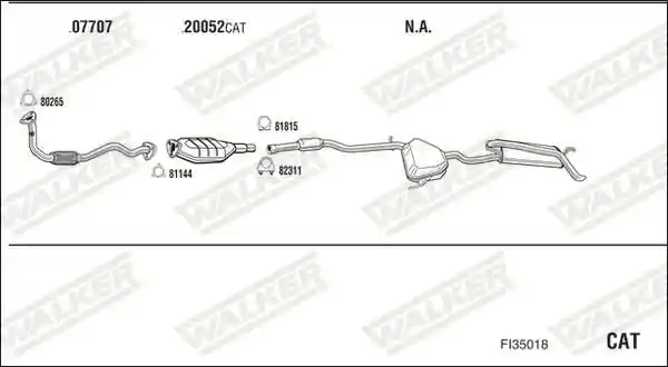 WALKER FI35018
