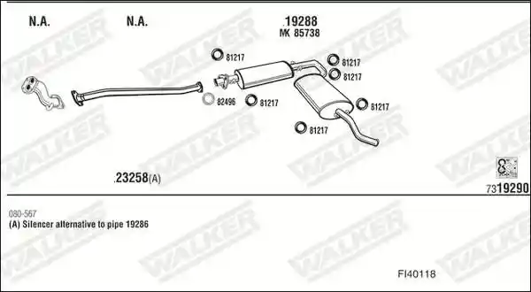 WALKER FI40118