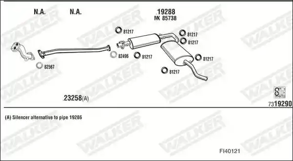 WALKER FI40121