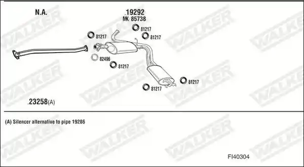 WALKER FI40304