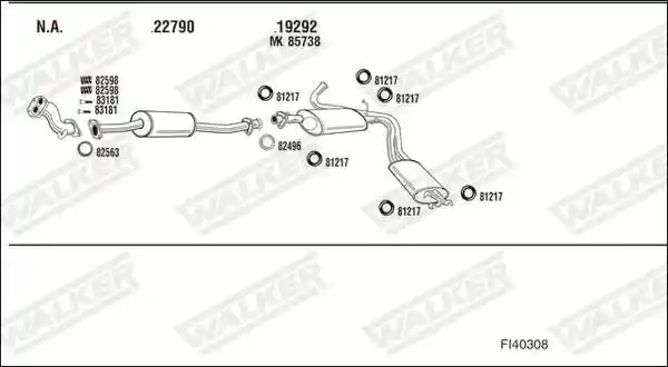 WALKER FI40308