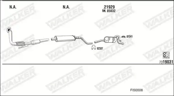 WALKER FI50008