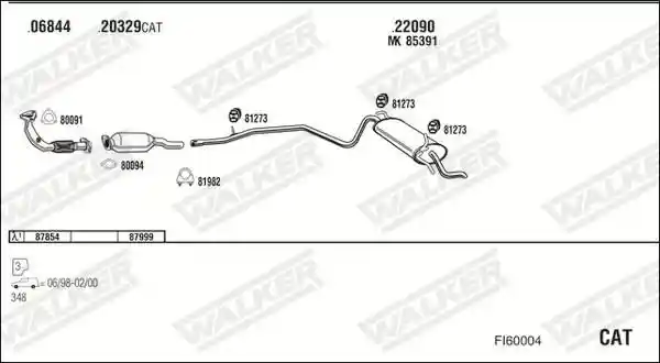 WALKER FI60004