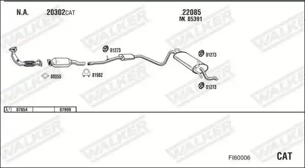 WALKER FI60006