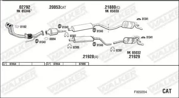 WALKER FI65004