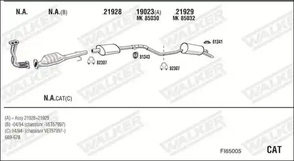 WALKER FI65005