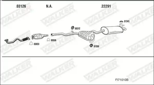 WALKER FI71010B