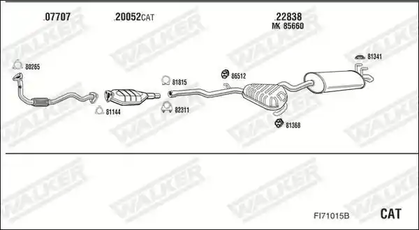 WALKER FI71015B
