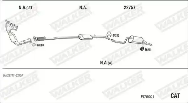 WALKER FI75001