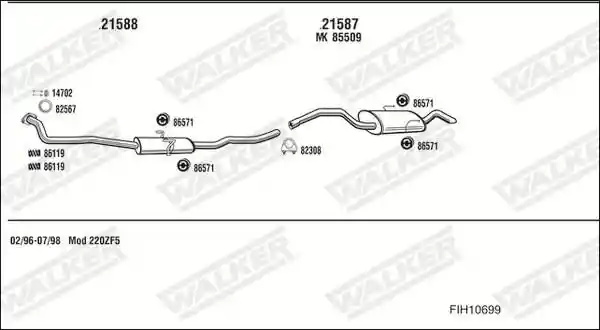 WALKER FIH10699
