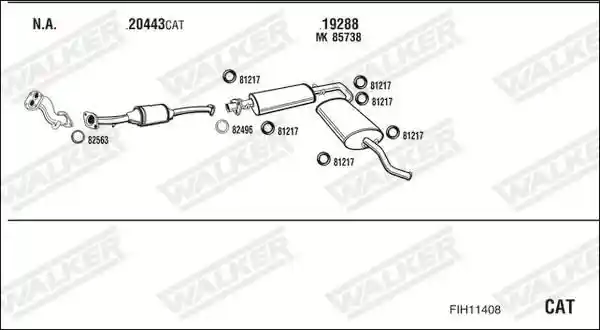 WALKER FIH11408