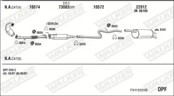 WALKER FIH19325B