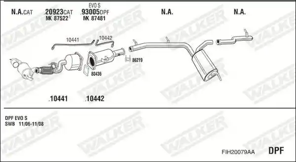 WALKER FIH20079AA