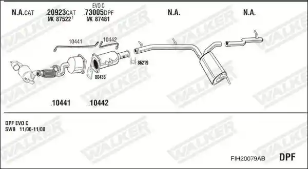 WALKER FIH20079AB