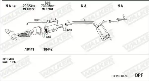 WALKER FIH20084AB