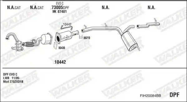 WALKER FIH20084BB