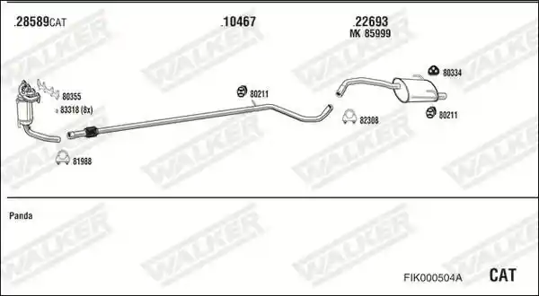WALKER FIK000504A