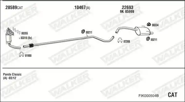 WALKER FIK000504B