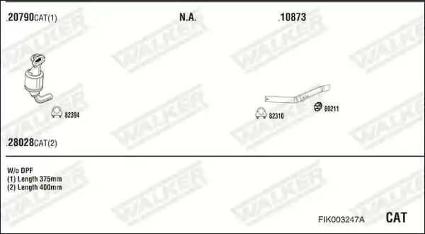 WALKER FIK003247A
