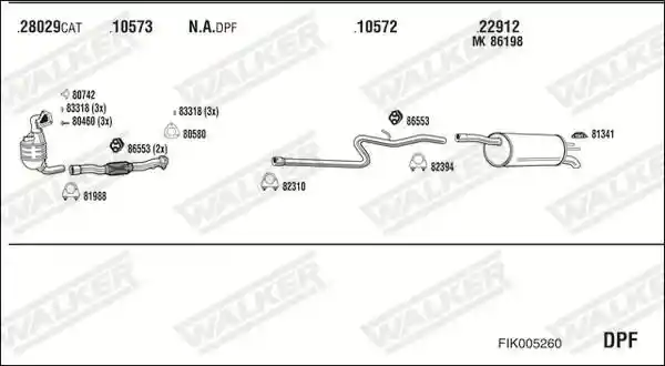 WALKER FIK005260