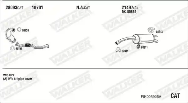 WALKER FIK005925A