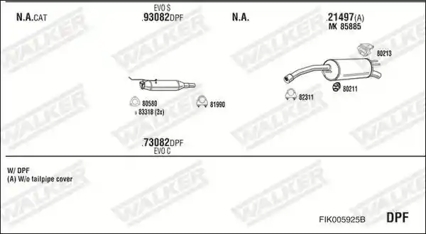 WALKER FIK005925B