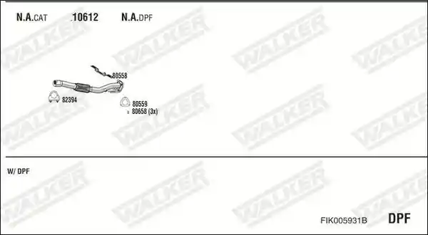 WALKER FIK005931B
