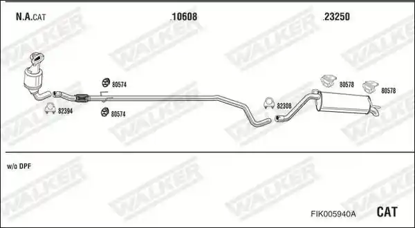 WALKER FIK005940A