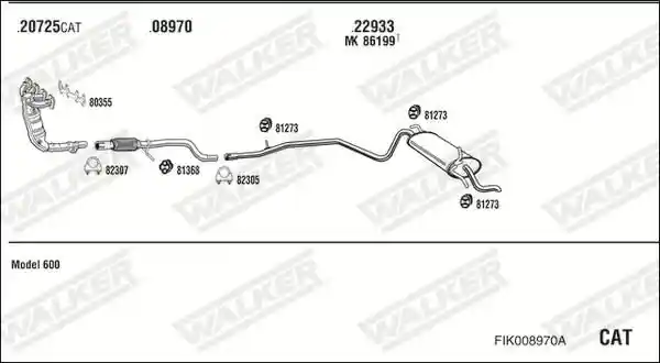 WALKER FIK008970A