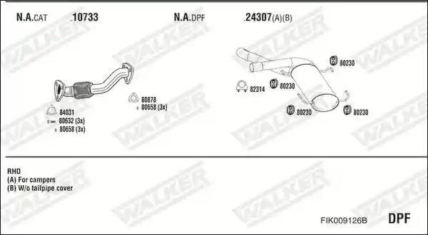 WALKER FIK009126B