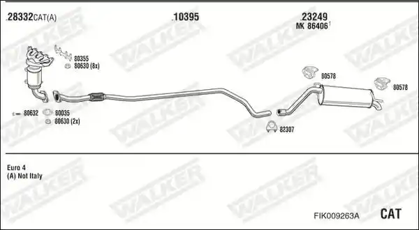 WALKER FIK009263A