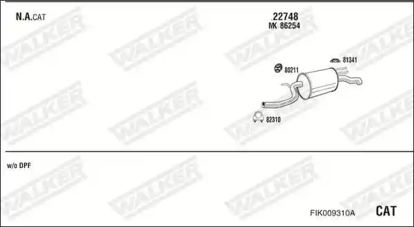 WALKER FIK009310A