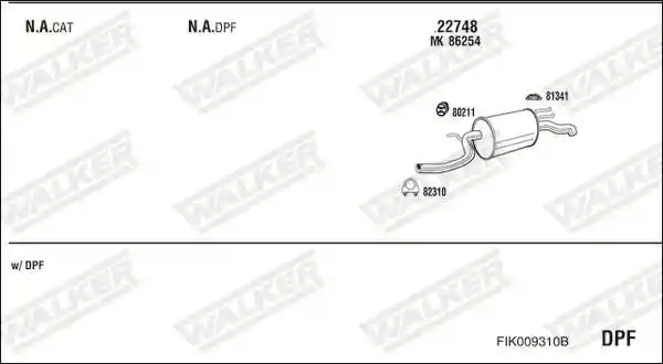 WALKER FIK009310B