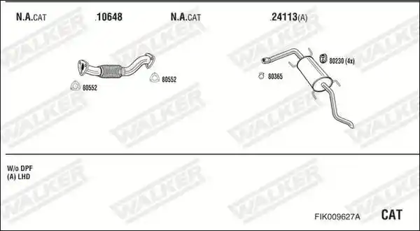WALKER FIK009627A