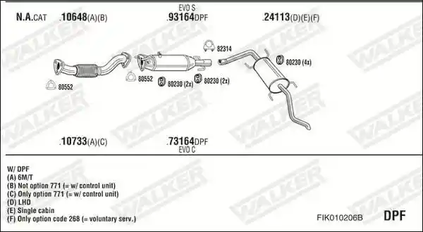WALKER FIK010206B