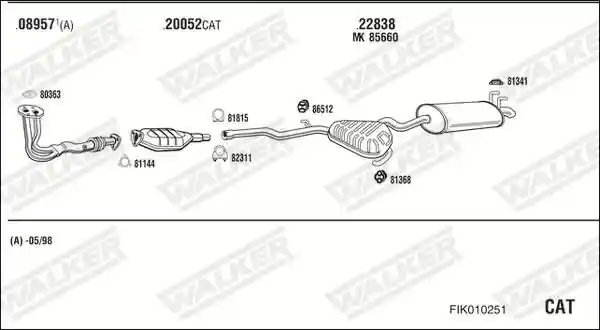 WALKER FIK010251