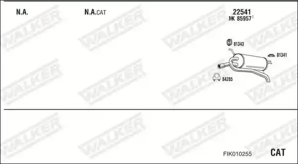 WALKER FIK010255
