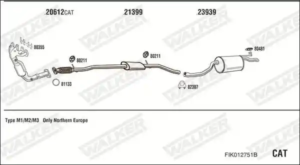 WALKER FIK012751B