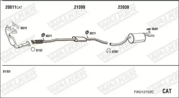 WALKER FIK012752C