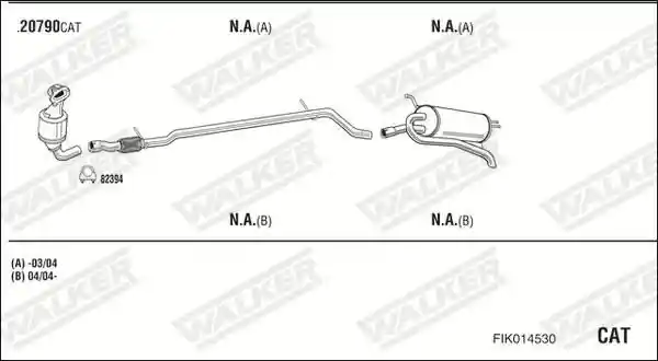 WALKER FIK014530