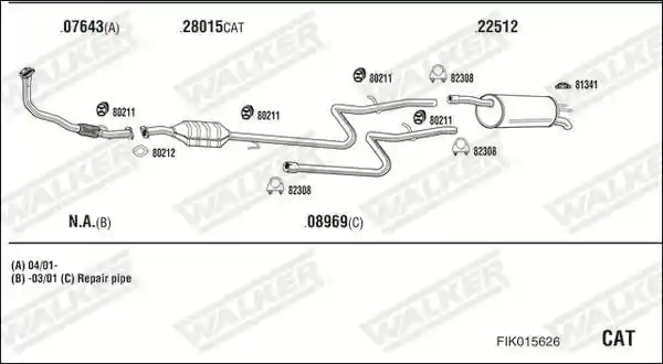 WALKER FIK015626