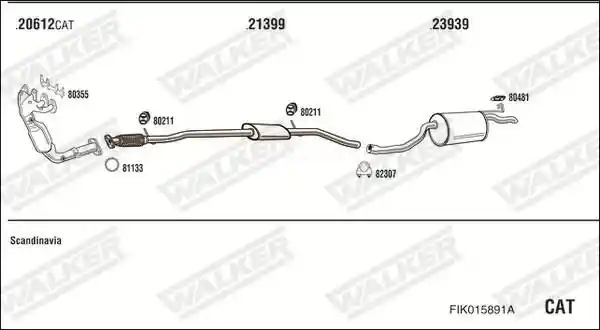 WALKER FIK015891A