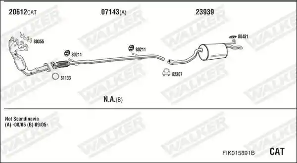 WALKER FIK015891B