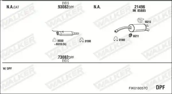 WALKER FIK016057C