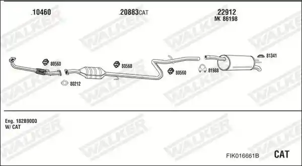 WALKER FIK016661B